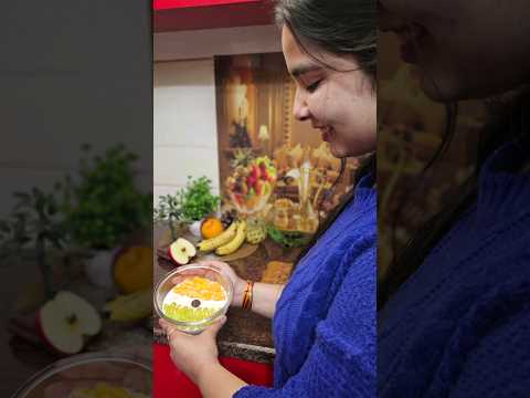 Fruit Cream Dessert Recipe | Republic Day Special | Dessert Recipe #youtubeshorts #shorts #26january