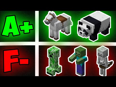 I RANKED EVERY Minecraft Mob!