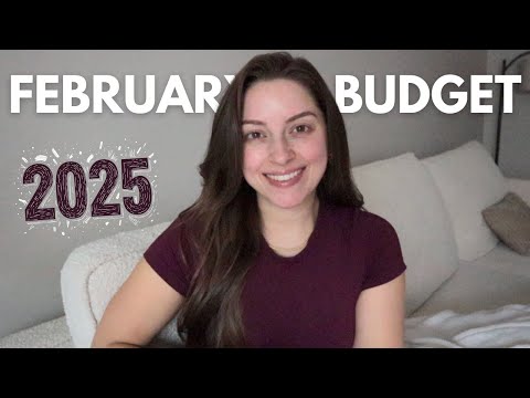 February 2025 Budget | Reminding Myself of My Q1 Goals, Very High Electric Bill 💵