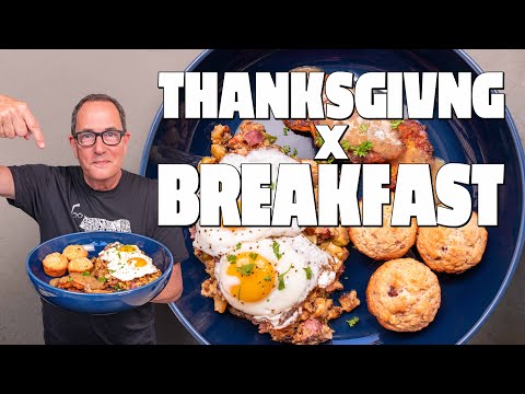 THANKSGIVING DINNER - FOR BREAKFAST?! | SAM THE COOKING GUY