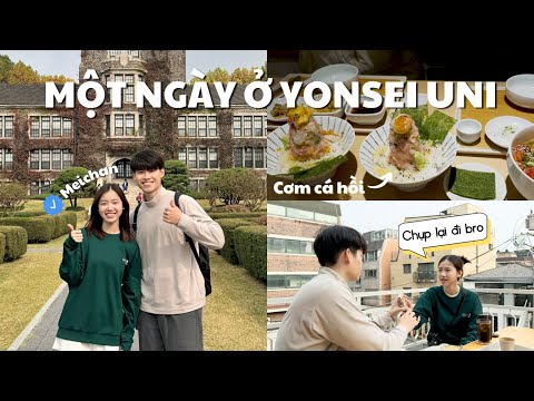 Một Vòng Quanh Trường Đại Học Yonsei (Ft.@meichan) | Nhật Ký Seoul