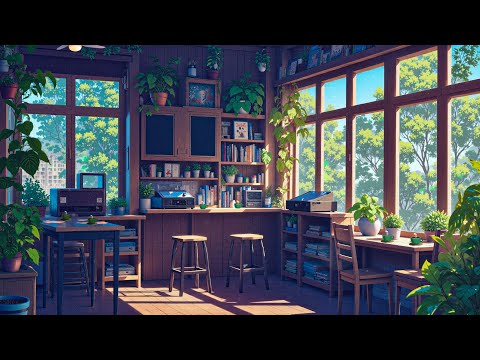 Morning Cafe Vibe ☕ Lo-fi Chill for Study/Relax/Work 🎧 Lofi Radio ~ Hip Hop Mix | Lofi Coffee ☕