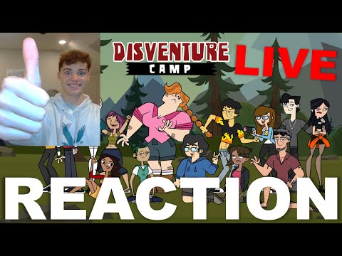 DerpyDoofus REACTS To Disventure Camp Season 2 Episodes 2-7 LIVE