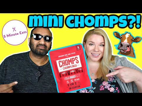 Chomps Chomplings Original Beef Mini Sticks Review