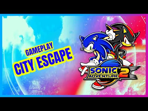 🔶SONIC ADVENTURE 2 BATTLE🔶 🔰CITY ESCAPE🔰 GAMEPLAY