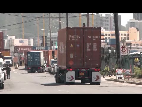 Pilot program aims to alleviate traffic congestion near Honolulu Harbor