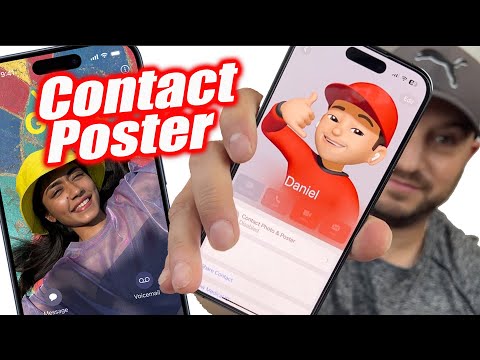 New iPhone Contact Poster Tutorial - iPhone Contact Card iOS 17