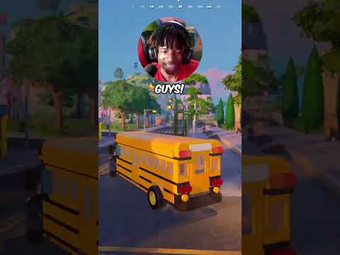 I stole a bus in LEGO Fortnite..