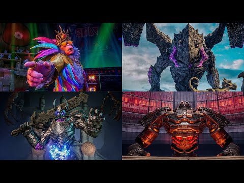 Split Fiction - All Bosses Scenes | Boss Fights