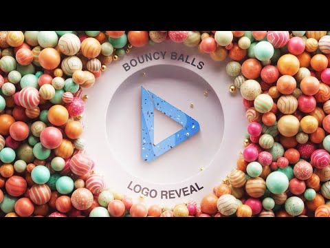 Bouncy Balls Logo Reveal