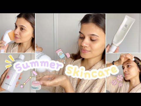 My Realistic Summer Skin Care Routine & GRWM ☀️🧴🫧  | ShreejaB