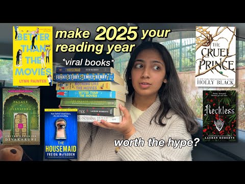 *VIRAL* book recommendations- are they worth the hype?📚 MUST READ, reading inspiration for 2025✨