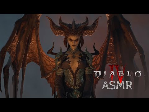 ASMR Gaming 🎮 Diablo 4 | Whisper & Controller Sounds for Sleep & Relaxation | Part 11