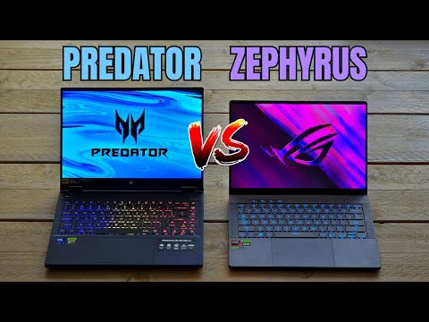 Asus ROG Zephyrus G14 (2024) vs Acer Predator Helios Neo 14 - COMPARISON (Detailed)