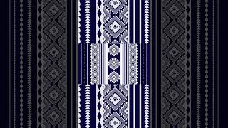 BATIK GEOMETRIC ETHNIC ORIENTAL BACKGROUND || loop N loop  #animation #loopingbackground #batik