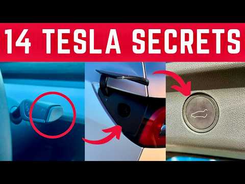 14 TESLA Model 3/Y Hidden Features OWNERS Don’t Know