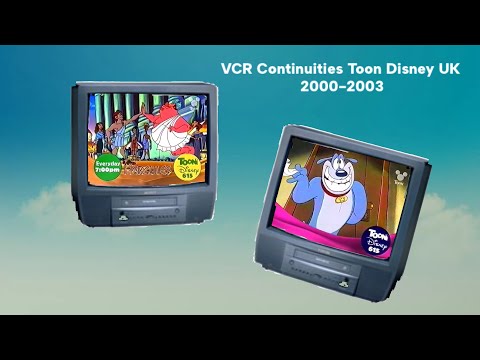 VCR Continuities Toon Disney UK 2000-2003