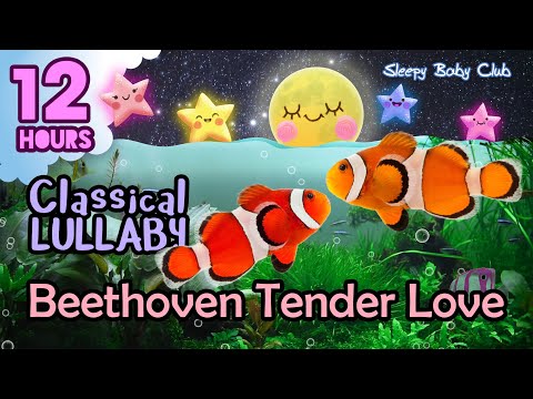 🟡 Beethoven Tender Love ♫ Classical Music for Kids Lullaby ❤ Soft Sound Gentle Music to Sleep