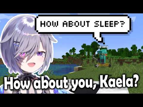 Kaela Still Online? Biboo’s Bedtime = Canceled 🚫🛏️ (Minecraft New World)