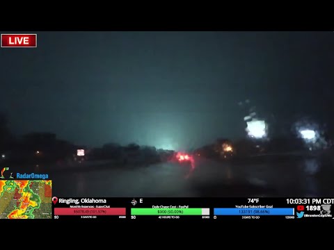 Sulphur, OK Tornado & Damage - Live Stream Archive