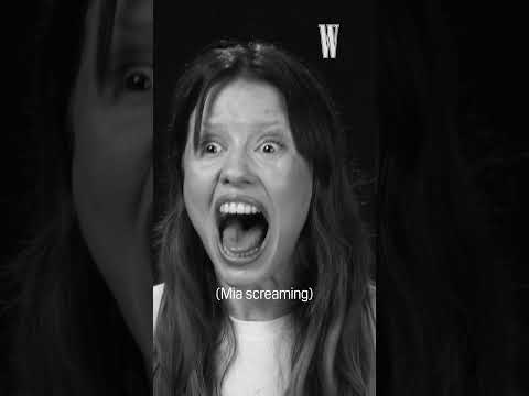 Listen to Mia Goth's Best Horror Movie Scream | W Magazine