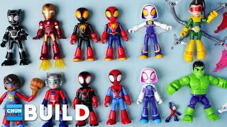 Spider-Man Speed Build! Spidey and His Amazing Friends Collection!! | BLOKEES Figures | Beat Build