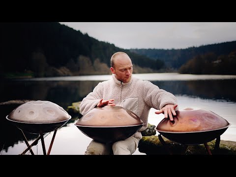 Echoes Of Silence | 1 hour handpan music | Malte Marten