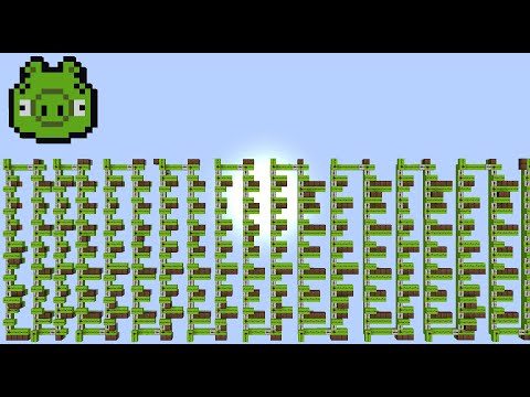 Bad Piggies Theme In Minecraft