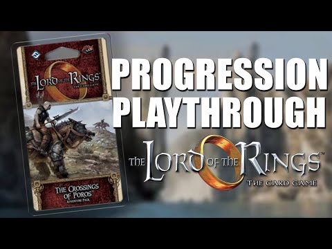 Lord of the Rings Progression Playthrough: The Crossing of Poros Live Replay