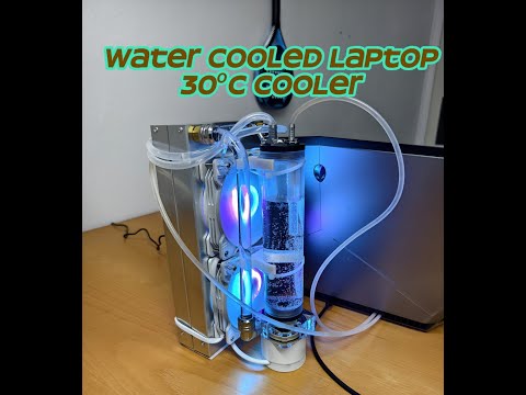 30℃ Difference - Water cooled gaming laptop, easy way and professinal way, have fun