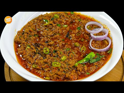 New Tandoori Qeema Recipe, Smoked Qeema Recipe by Samina Food Story