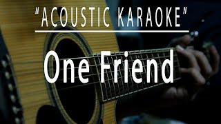 One friend - Dan Seals (Acoustic karaoke)