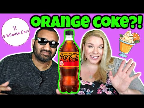 Coca Cola Zero Sugar Orange Cream Review