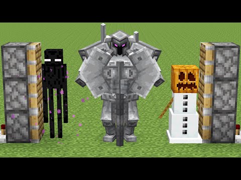 mutant snow golem + enderman + ferrous wroughtnaut = ?