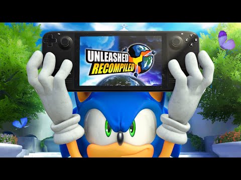 Sonic Unleashed Recompiled: Steam Deck Gameplay