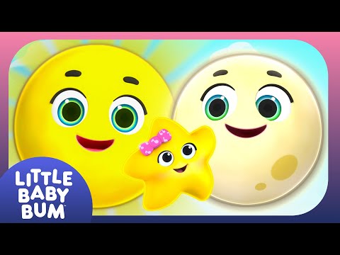 Lullaby For Babies - Moon and Sleepy Star | Calming Sensory Bedtime Video