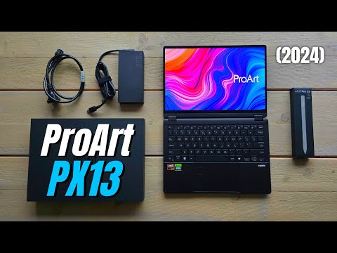 Asus ProArt PX13 (2024) UNBOXING (AMD Ryzen AI 9 HX 370)