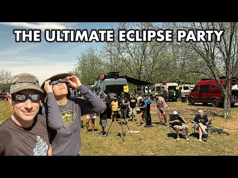 Unforgettable Van Life Campout! Solar Eclipse at a Pecan Farm in Arkansa (Harvest Hosts)