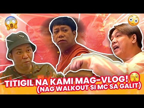 TITIGIL NA KAMI MAGVLOG (NAG WALK OUT SI MC SA GALIT) | BEKS BATTALION