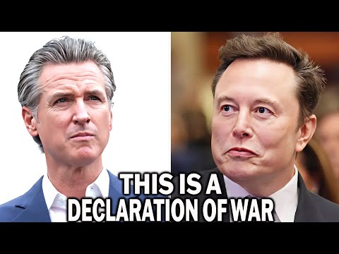 Elon Musk reacts to Newsom's warning & It gets Brutal