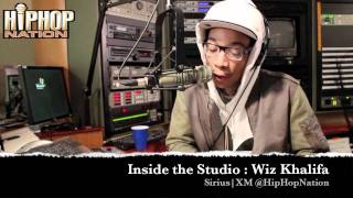 Inside the Studio:Wiz Khalifa Pt.1 (@HipHopNation)