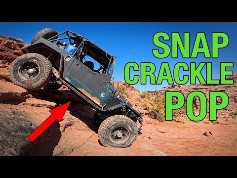 Broken Transfer Case In Pritchett Canyon