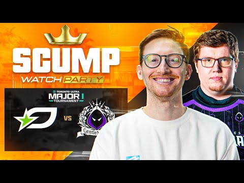 OpTic TEXAS VS LA GENTLE MATES!! SCUMP WATCH PARTY - CDL MADRID MAJOR 1 DAY 2