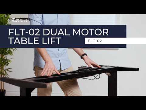 Adjustable Dual Motor Standing Desk Frame | FLT-02 Overview | Progressive Automations