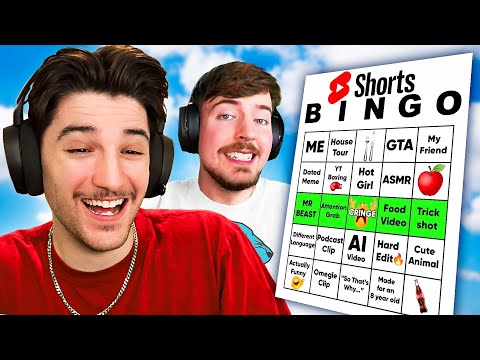 YouTube Shorts Bingo