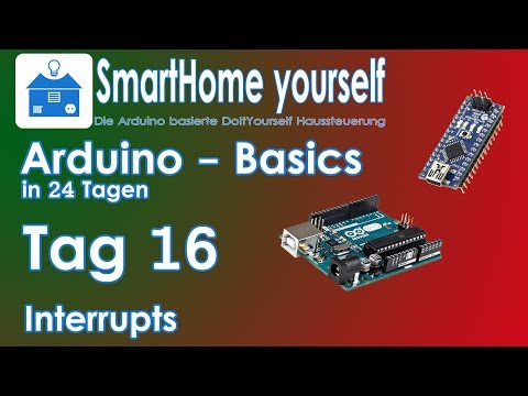 ARDUINO BASICS #16 - INTERRUPTS für Timer und Taster verwenden