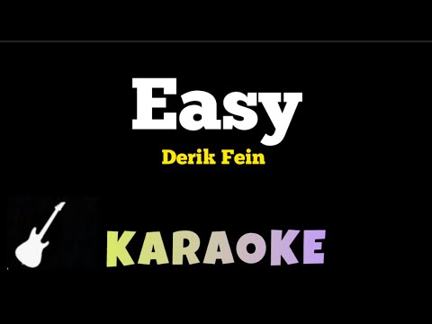 Derik Fein - Easy | Karaoke Guitar Instrumental