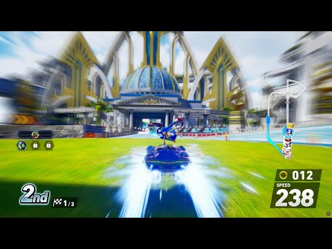 Sonic Racing CrossWorlds "Closed Beta": Online Race #1 [1080 HD]