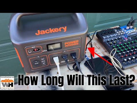 Testing Jackery Explorer 880 Battery Powered Inverter with a Six Speaker Sound System