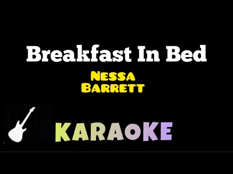 Nessa Barrett - BREAKFAST IN BED | Karaoke Guitar Instrumental